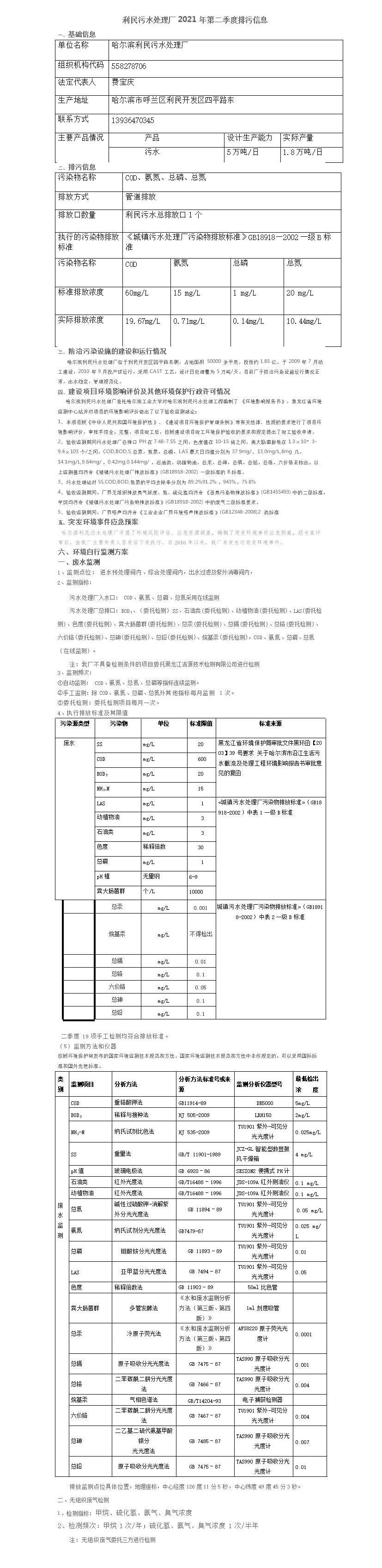 利民污水处理厂2021年第二季度排污信息.jpg